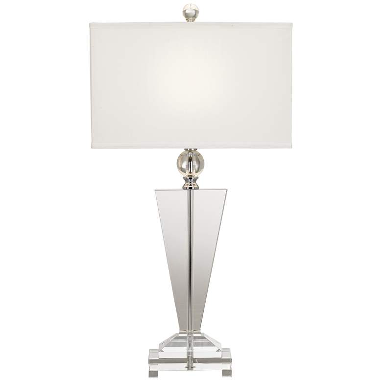 Image 6 Vienna Full Spectrum Trophy 30 1/2 inch Crystal Glass Table Lamps Set of 2 more views