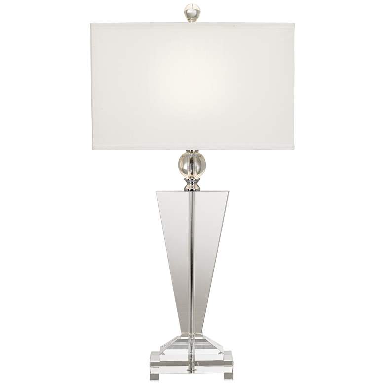 Image 6 Vienna Full Spectrum Trophy 30 1/2" Crystal Glass Table Lamps Set of 2 more views