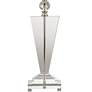 Vienna Full Spectrum Trophy 30 1/2" High Clear Crystal Table Lamp in scene