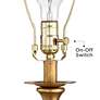 3_Vienna Full Spectrum Valerie 28" Black Shade Clear Crystal Table Lamp more views