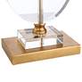 4_Vienna Full Spectrum Valerie 28" Black Shade Clear Crystal Table Lamp more views