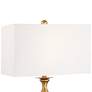 3_Vienna Full Spectrum Valerie 28" Crystal Gold Table Lamp with Riser more views