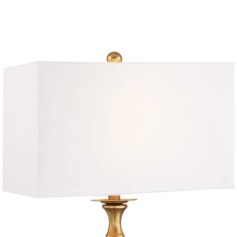 Image 5 Vienna Full Spectrum Valerie 28 inch Modern Gold Clear Crystal Table Lamp more views