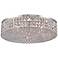 Vienna Full Spectrum Velie 16" Flush Mount Crystal LED Ceiling Light