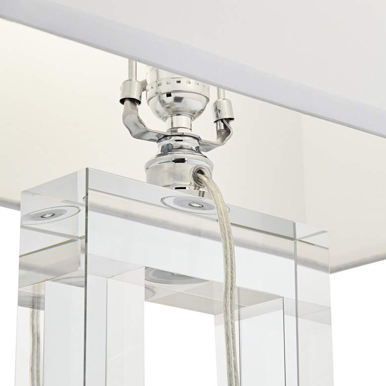 Image 7 Vienna Full Spectrum Window 29" High Modern Crystal Table Lamp more views