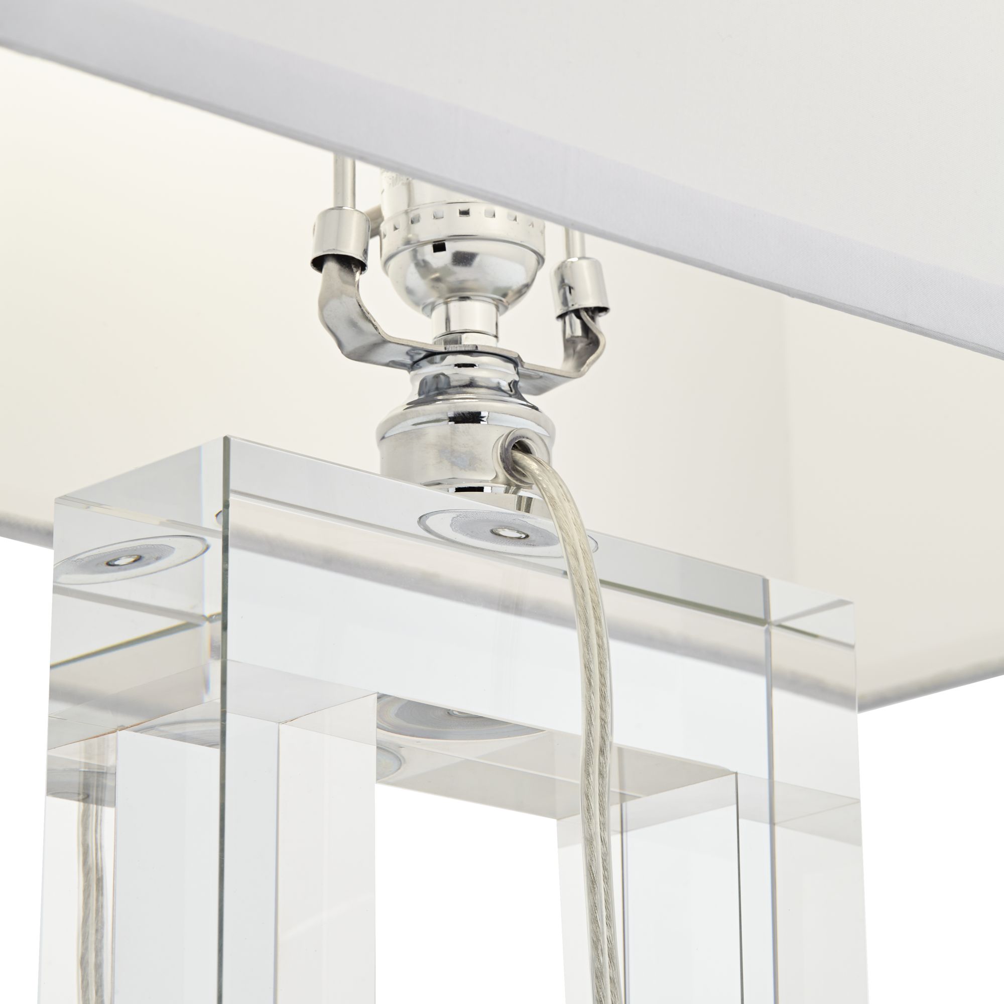 Vienna Full Spectrum Window Modern Crystal Table Lamp 3M960 Lamps Plus