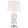 Vienna Full Spectrum Zermatt 28" Crystal Vine Table Lamp