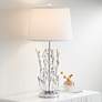 2_Vienna Full Spectrum Zermatt 28" Crystal Vine Table Lamp