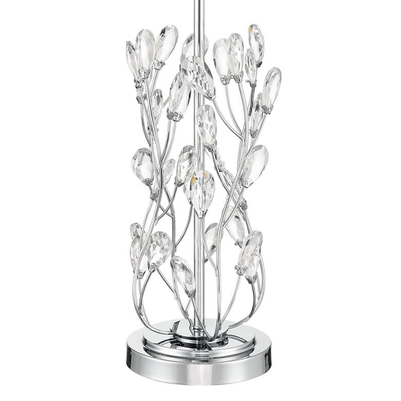 Image 5 Vienna Full Spectrum Zermatt 28" Crystal Vine Table Lamp more views