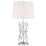Watch A Video About the Vienna Full Spectrum Zermatt  Crystal Vine Table Lamp