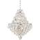 Vienna Spectrum Valentina 16.5" Chrome Crystal 10-Light Chandelier