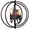 Vienne 13" High Dark Bronze Round 2-Light Wall Sconce