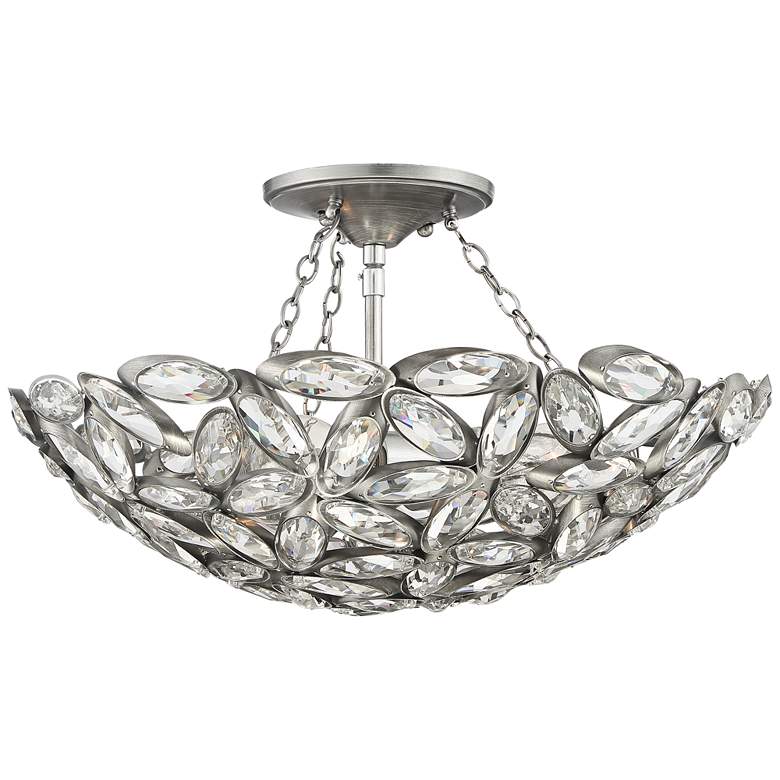 Viera 20&quot; Wide Steel Ceiling Light more views