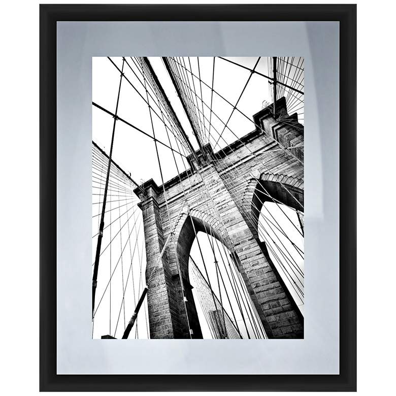 Image 1 View From The Bridge 22 inch High Framed Giclee Wall Art
