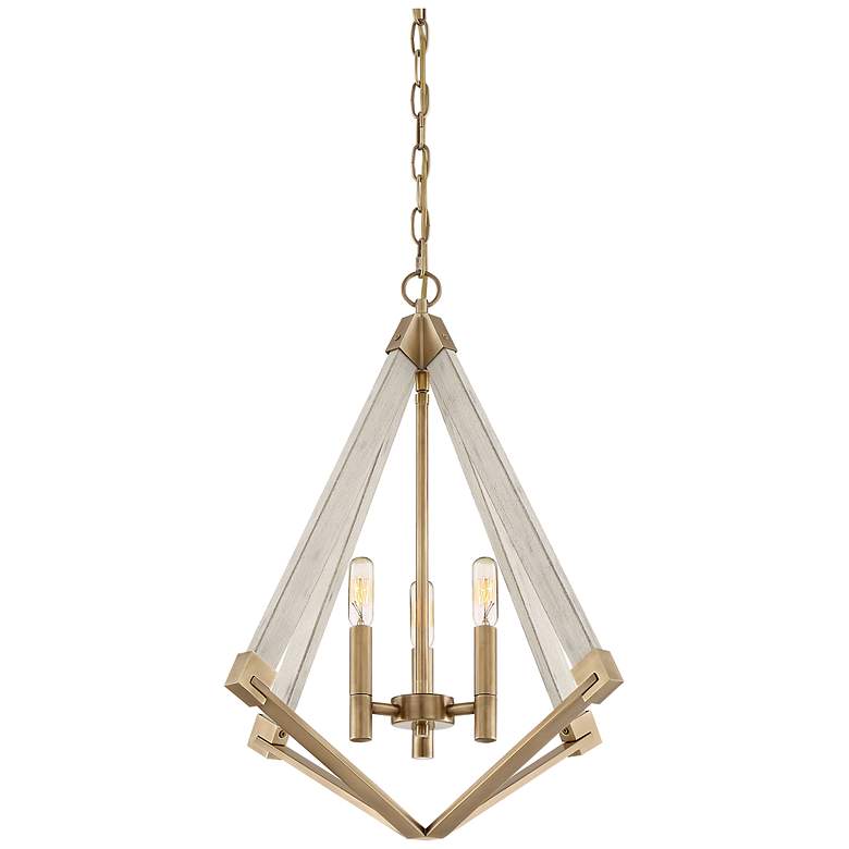 Image 2 Viewpoint 3-Lt Brass Chandelier more views