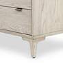 Viggo 27" Wide Vintage White Oak 6-Drawer Tall Dresser