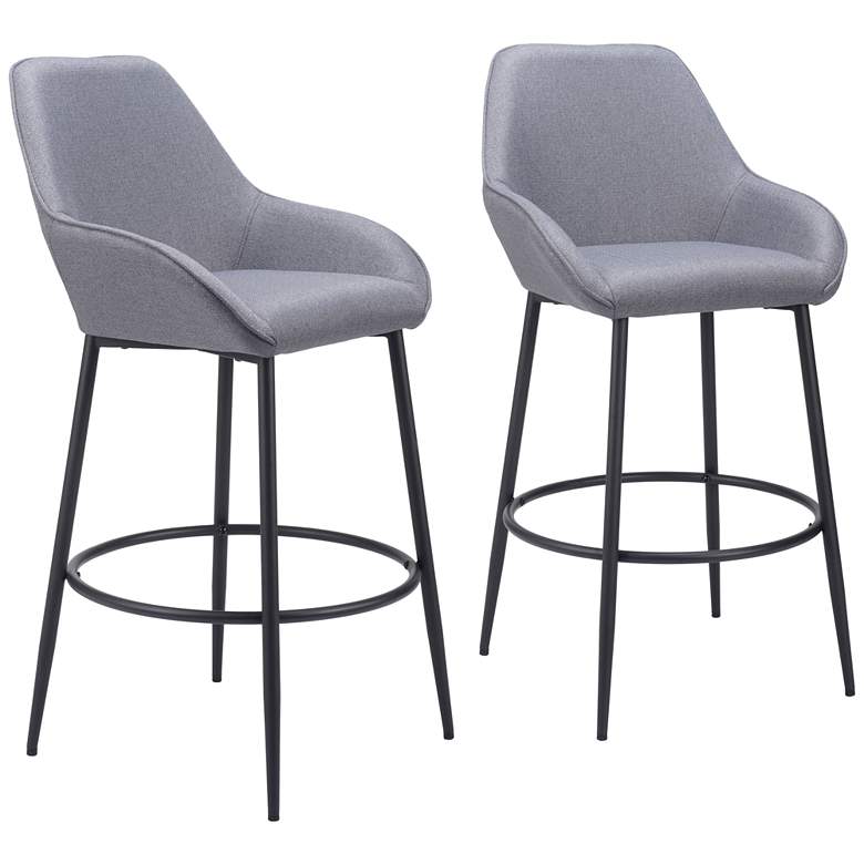 Image 1 Vila Barstool Gray