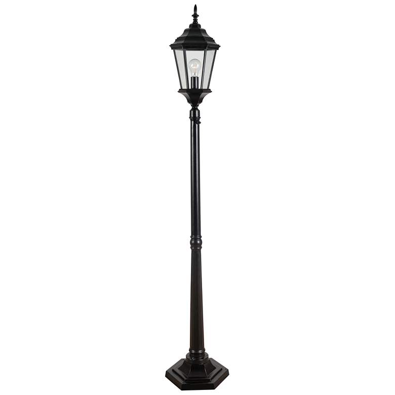 Image 1 Villa 71.45" High Oil Rubbed Bronze Post Light