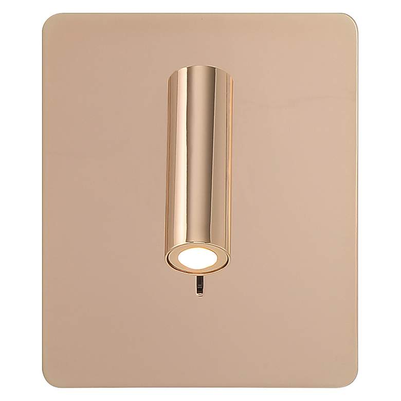 Image 2 Villa Gold Adjustable LED Reading Light Wall Lamp more views