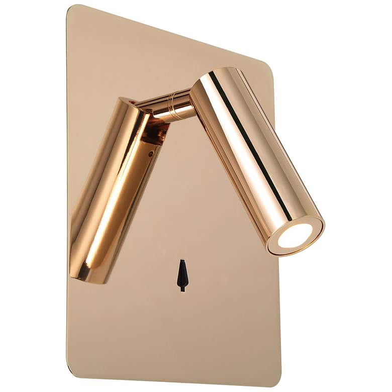 Image 5 Villa Gold Adjustable LED Reading Light Wall Lamp more views