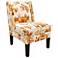Villa Tangerine Wingback Chair