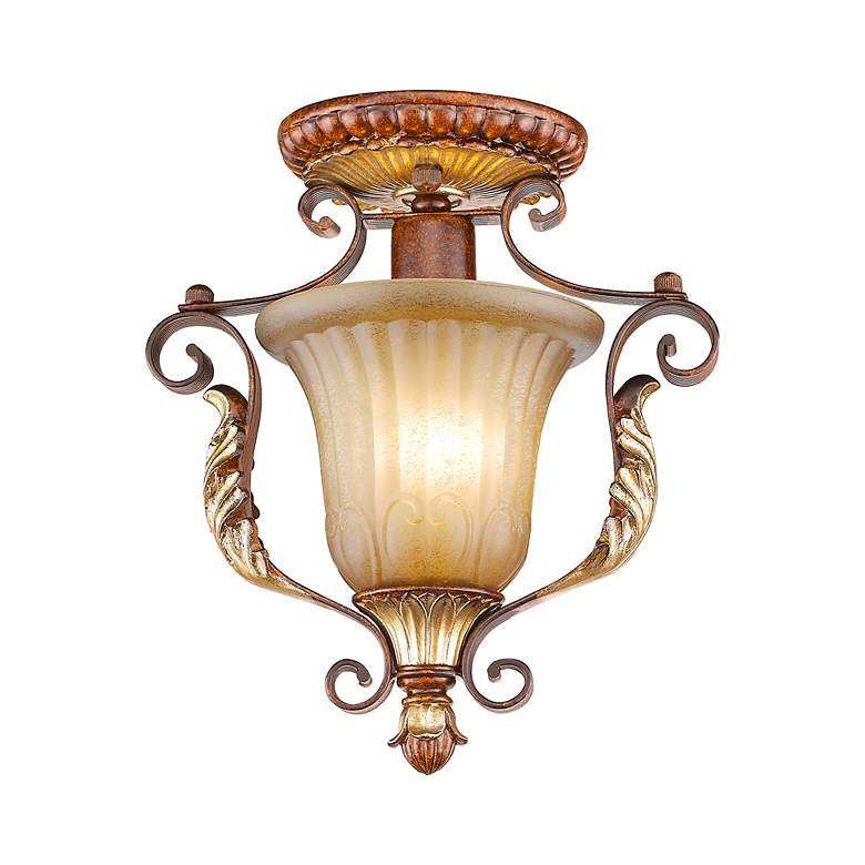 Image 5 Villa Verona 1 Light Verona Bronze Ceiling Mount more views