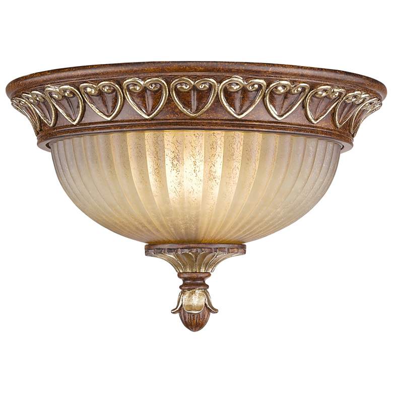 Image 1 Villa Verona 2 Light Verona Bronze Ceiling Mount