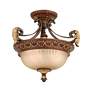 Villa Verona 2 Light Verona Bronze Convertible Pendant