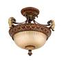 Villa Verona 2 Light Verona Bronze Convertible Pendant