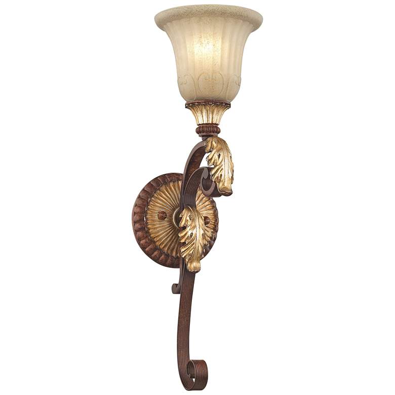 Image 2 Villa Verona 21 1/2" High Bronze Wall Sconce
