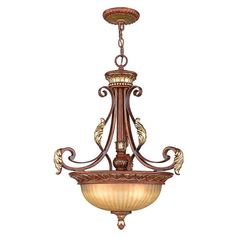 Image 3 Villa Verona 3 Light Verona Bronze Pendant more views