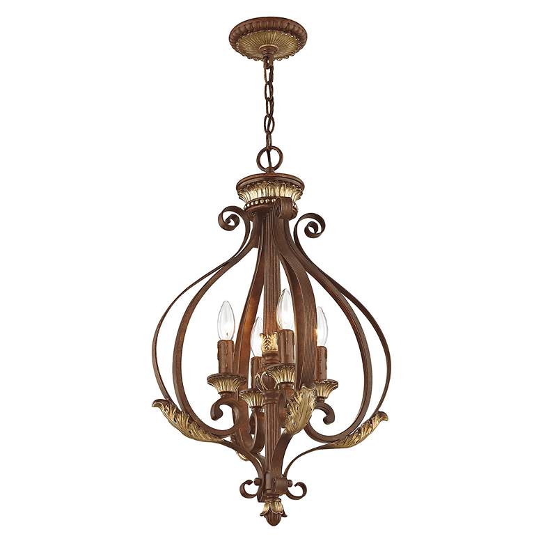 Image 7 Villa Verona 4 Light Verona Bronze Foyer more views