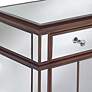 Thumbnail2 of Vincent 32" Wide Mirrored and Brushed Oak Accent Cabinets Set of 2 more views