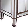Thumbnail3 of Vincent 32" Wide Mirrored and Brushed Oak Accent Cabinets Set of 2 more views