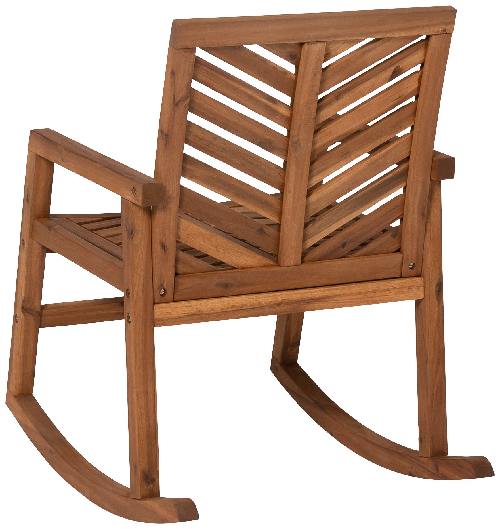 outdoor chevron rocking chair