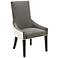 Vincent Portsmouth Grey and Ivory Dining Chair