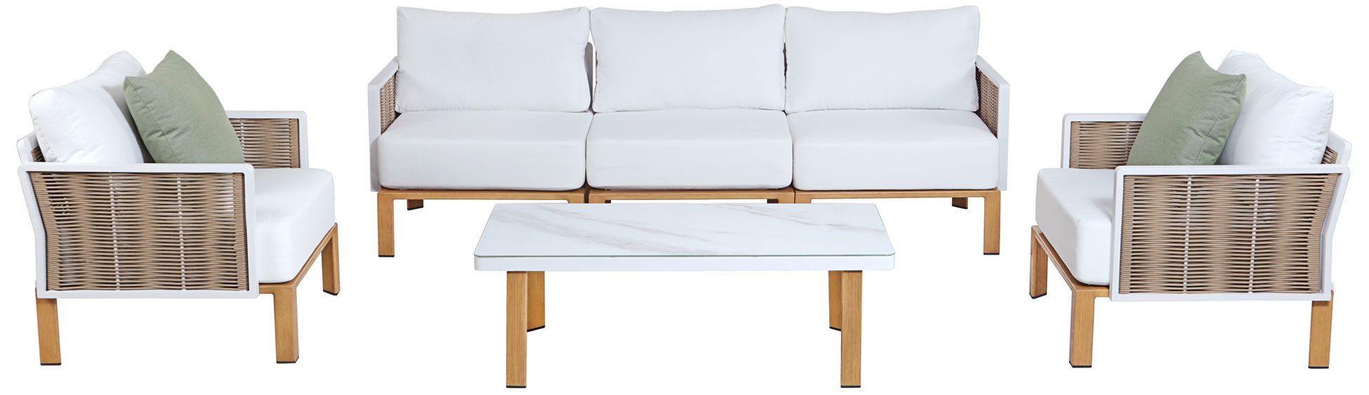 Image 2 Vine 4-Piece Conversation Set