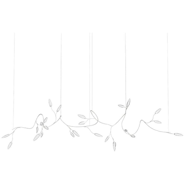 Image 1 Vines 158 1/2" Wide White 26-Light LED Island Pendant Light
