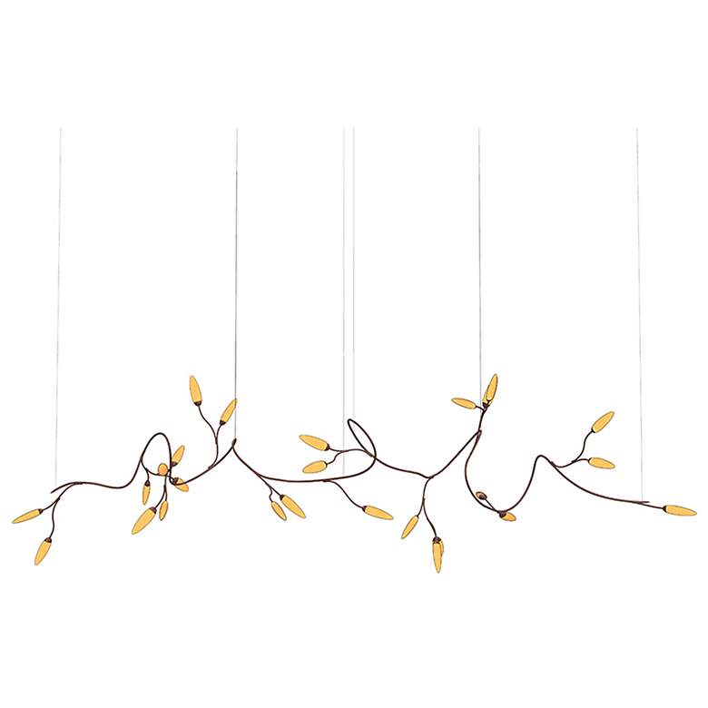 Image 1 Vines Large LED Pendant - Coffee Bronze