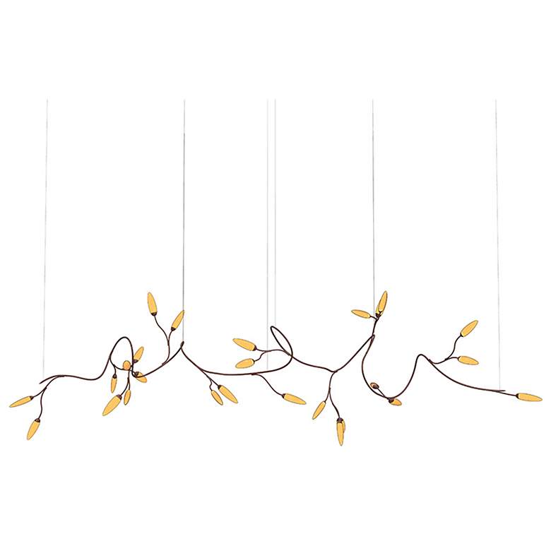 Image 1 Vines Large LED Pendant - Coffee Bronze