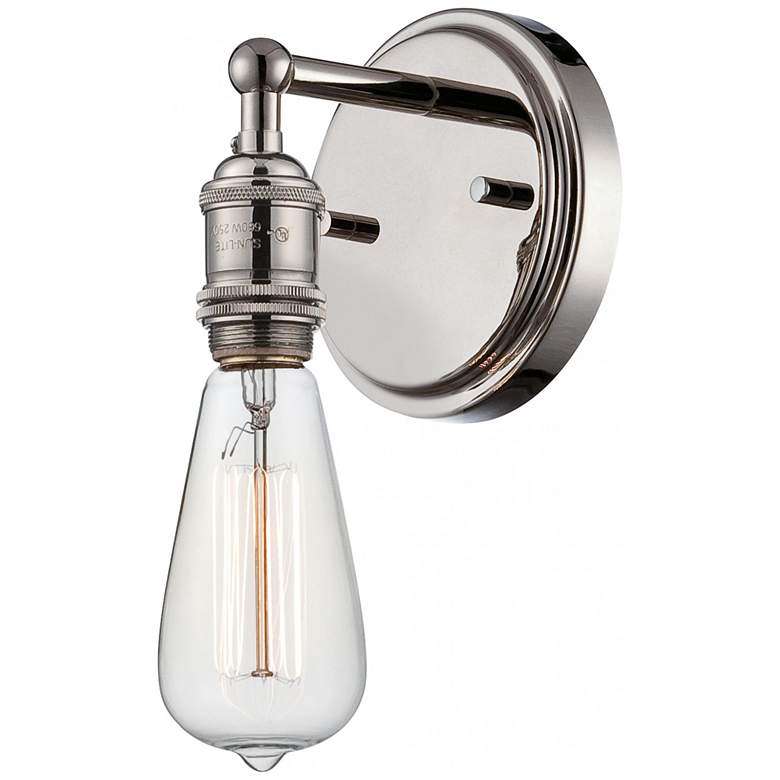 Image 1 Vintage; 1 Light; Sconce; Vintage Lamp Included