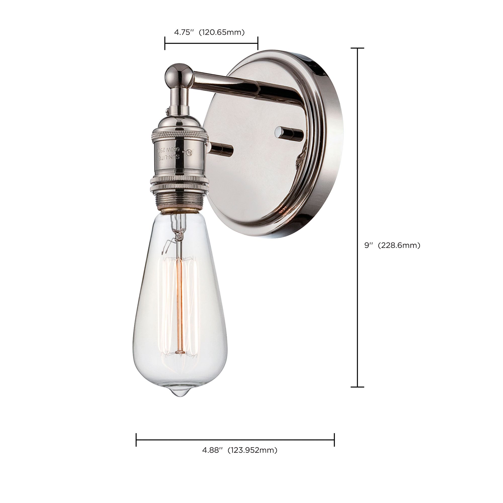 Image 2 Vintage; 1 Light; Sconce; Vintage Lamp Included more views