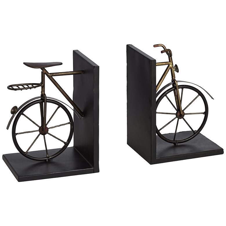 Image 2 Vintage Bicycle Bookends Set more views