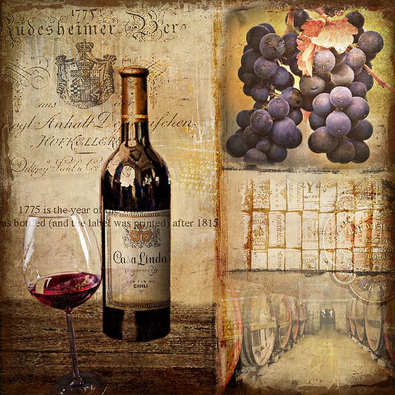 Image 1 Vintage Classico II 20 inch Square Wall Art