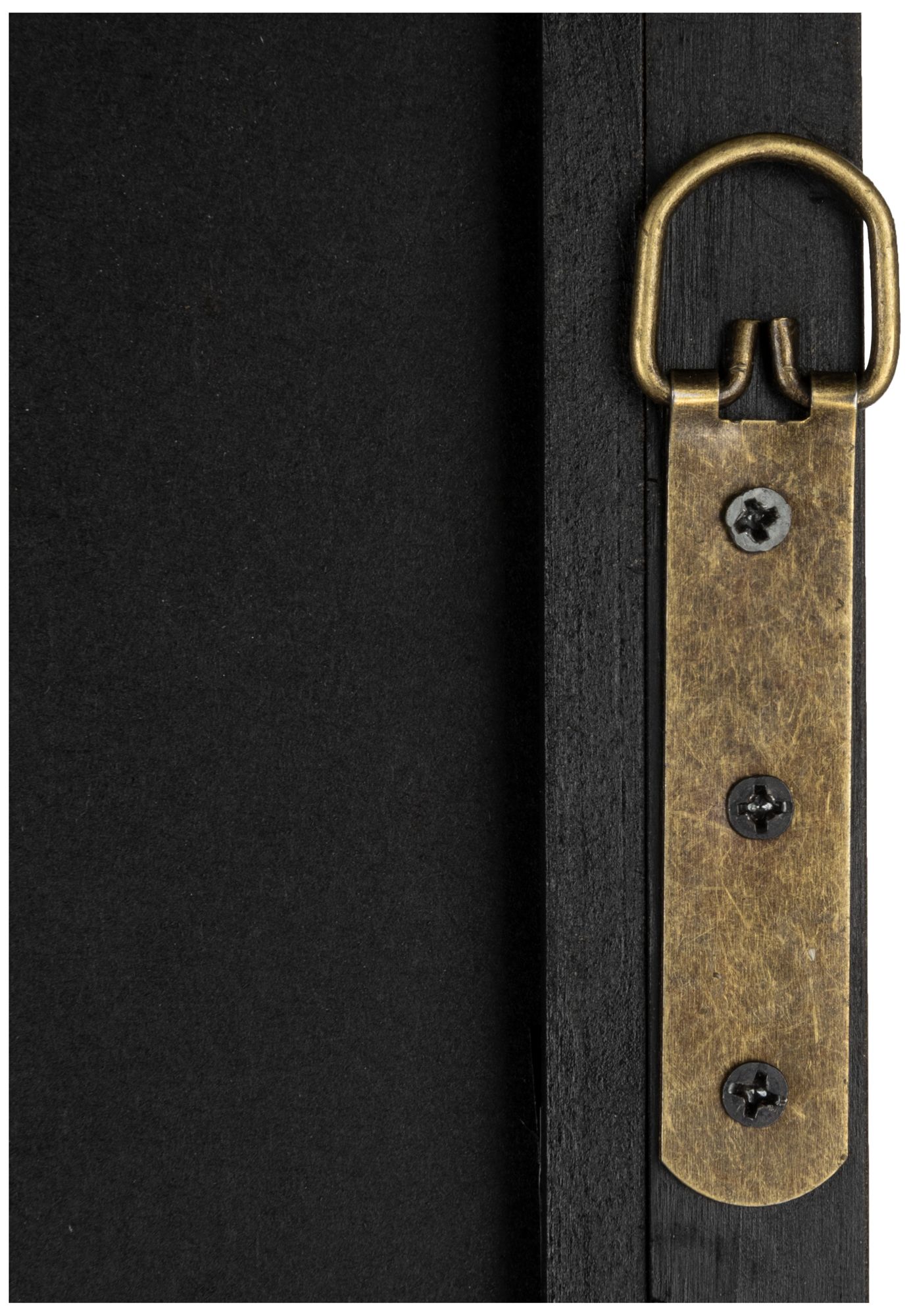 Thumbnail4 of Vintage Glass Wall Mirror with Geometric Art Deco Wood Frame, Gold more views