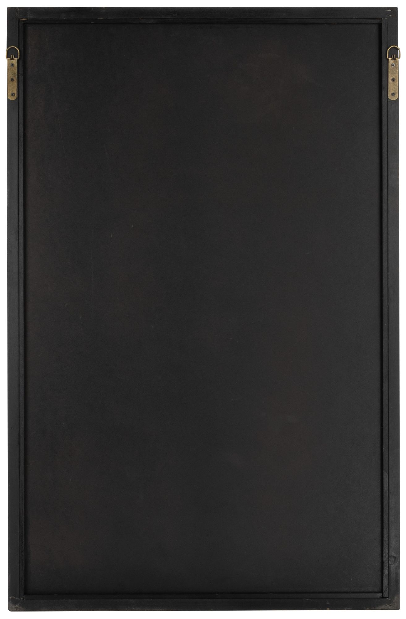 Vintage Glass Wall Mirror with Geometric Art Deco Wood Frame, Gold