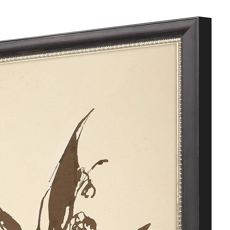 Image 4 Vintage Line 16" High 4-Piece Giclee Framed Wall Art Set more views