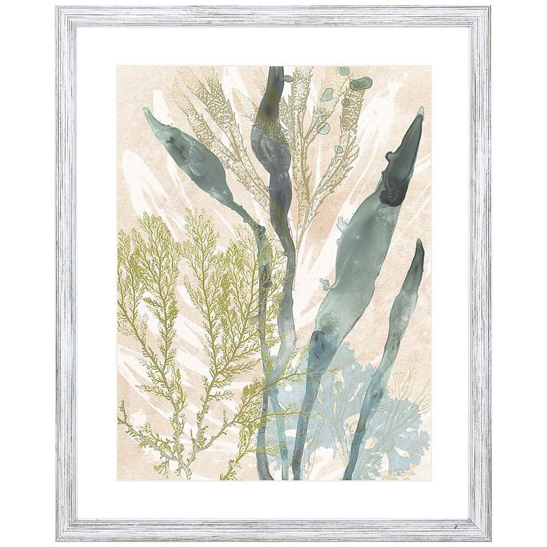 Image 1 Vintage Ocean Jewels I 41" High Giclee Framed Wall Art