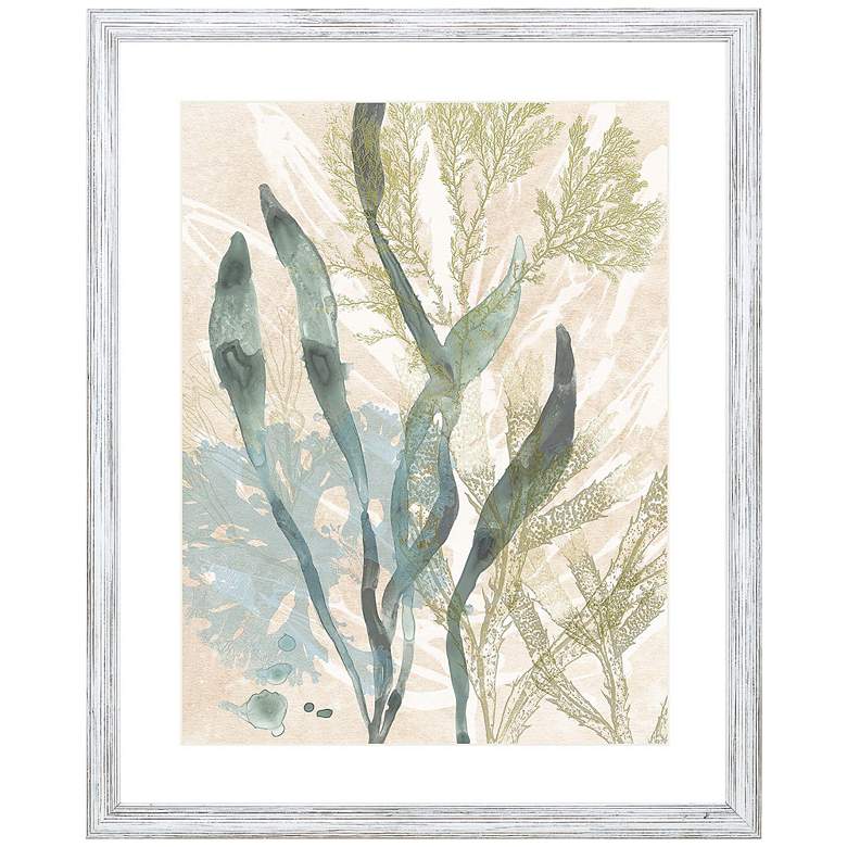 Image 1 Vintage Ocean Jewels II 41" High Giclee Framed Wall Art