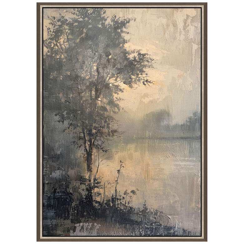 Image 1 Vintage Sunset 27"W x 39"H Transitional Canvas